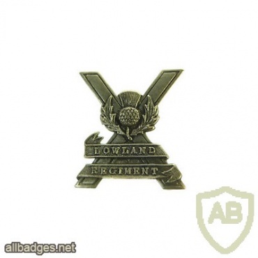 LOWLAND REGIMENT cap badge img34969