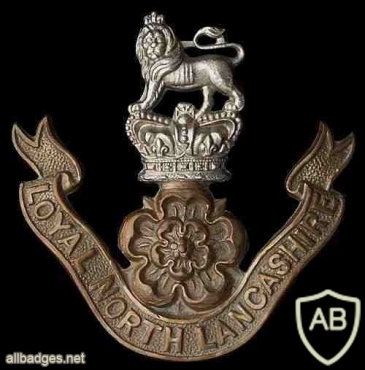 Loyal North Lancashire Regiment cap badge, Victorian era img34970