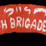 Jewish Brigade Group RED Shoulder Title