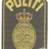 DENMARK Danish Police sleeve patch