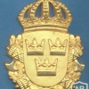 SWEDEN M1954 Swedish Police cap badge #1 img35638