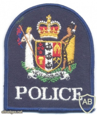 New Zealand Police arm patch img35648