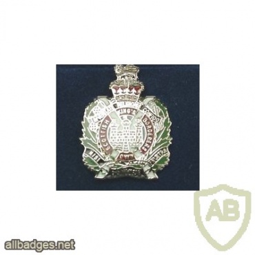 King's Own Scottish Borderers lapel pin, Queen's crown img35657