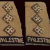 Jewish Brigade captain shoulder ranks img35676