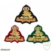 Royal Artillery blazer badge, Queen's crown