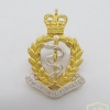 Royal Army Medical Corps RAMC cap badge, Queen's crown