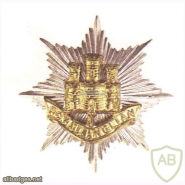 Royal Anglian Regiment cap badge img35747