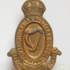 Royal Hibernian Military School cap badge, King's crown, very rare