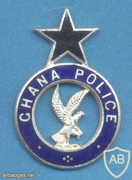 GHANA Police Service (GPS) cap badge, Inspector img35774