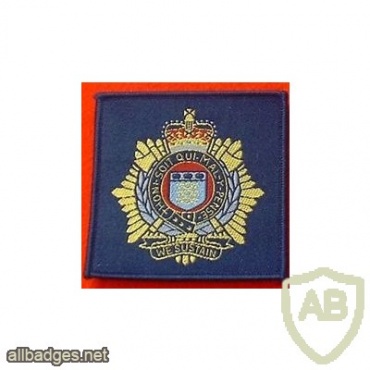 Royal Logistics RLC Beret Badge, cloth img35835