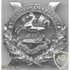 10th (Liverpool Scottish) Kings Regiment sporran badge, 1908 -1937, rare