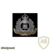 Suffolk Regiment cap badge, King's crown, bimetal