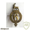 6th Foot - Royal First Warwickshire Regiment cap badge, glengarry