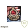 Royal Welsh Regiment blazer badge, cloth, Queen's crown img36011