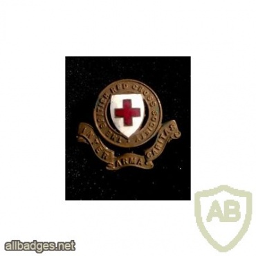 British Red Cross Society cap badge img36054