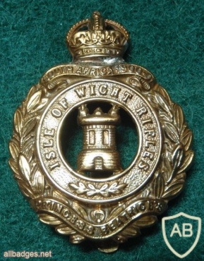 8th (Isle of Wight Rifles, Princess Beatrice's) Territorial Battalion, the Hampshire Regiment cap badge img36059