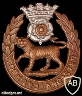 York and Lancaster cap badge img36063
