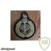 Royal marine commando blazer badge, cloth, King's crown img36095