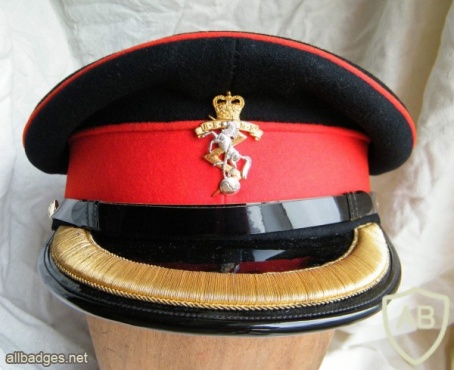 King's regiment officer's cap img36132