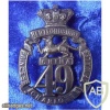 49th (Princess Charlotte of Wales's) (Hertfordshire) Regiment of Foot cap badge