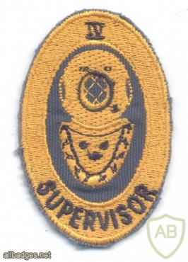 SOUTH AFRICA Rescue Diver Supervisor IV Class qualification cloth badge img36294