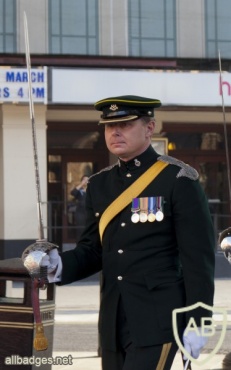 Royal Yeomanry cap, parade commander  img36309