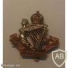 8th King's Royal Irish Hussars cap badge, King's crown