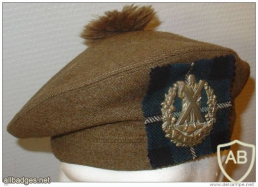 THE QUEEN'S OWN CAMERON HIGHLANDERS beret img36391