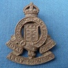 Royal Army Ordnance Corps cap badge, King's crown