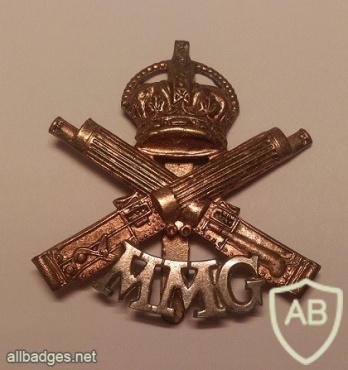 Motor Machine Gun Service cap badge img36530