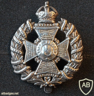 Rifle Brigade (The Prince Consort's Own) cap badge, King's crown img36532