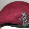 Royal Armoured Corps beret.