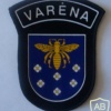 Lithuanian police patch Varena city img36657