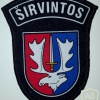 Lithuanian police patch Sirvintos city img36659
