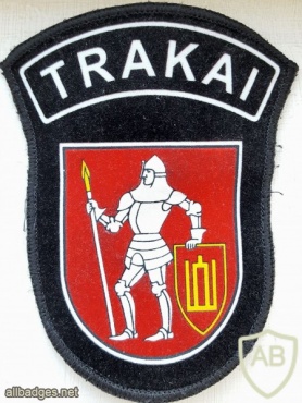 Lithuanian police patch Trakai city img36661