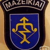 Lithuanian police patch Mazeikiai city