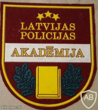 Latvia Police Academy patch img36700