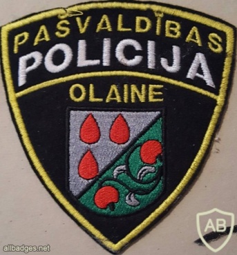 Latvia Municipal Police Olaine patch img36702