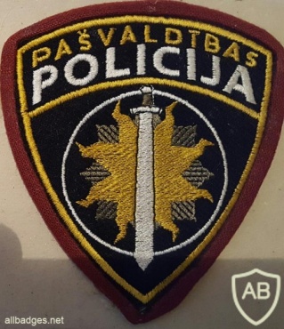 Latvia Municipal Police patch img36711