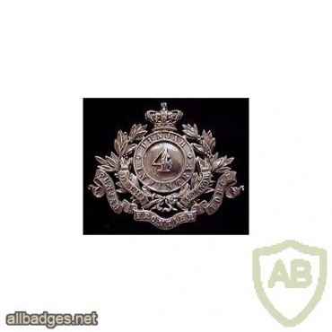 4th Punjab Infantry Regiment cap badge, Victorian crown img36748