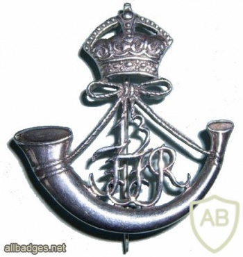 13th Frontier Force Rifles cap badge, King's crown img36750