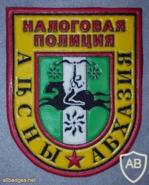 Abkhazia Taxes Police arm patch img36825