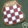 CROATIA Army cap badge, 1991