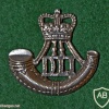 Durham Light Infantry cap badge, Queen's crown