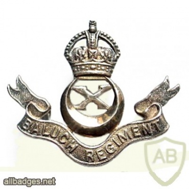 10th Baluch Regiment cap badge, officers img36852