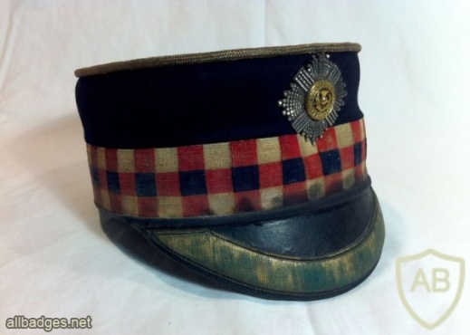 SCOTS FUSILIER GUARDS OFFICERS FORAGE CAP img36898