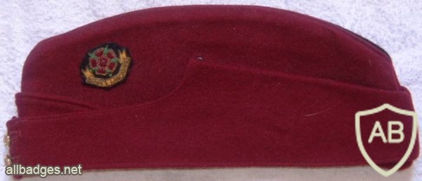 Queens Lancashire regiment Officers side cap img36906