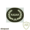 Radar Operator trade qualification badge