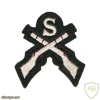 Sniper Qualification arm badge, Colour