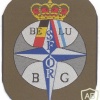 NATO Stabilization Force (SFOR) Belgian Luxembourg Battle Group (4 BELUBG) sleeve patch